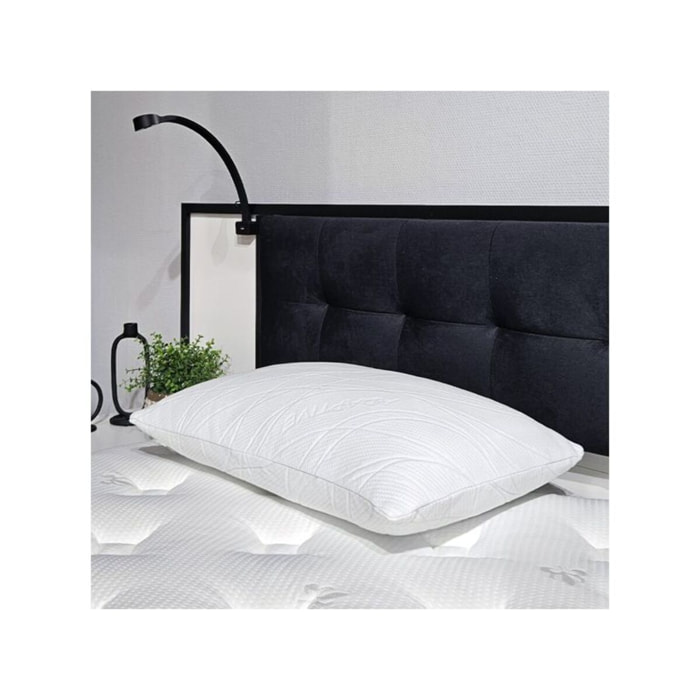 Oreiller 60 x 40 cm gel infusé et mousse à mémoire de forme - TRADI
