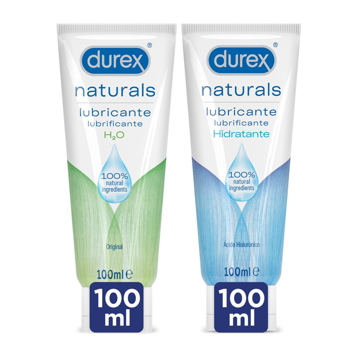 KIT LUBRICANTE NATURALS 100ML + NATURALS EXTRA SENSITIVO 100ML