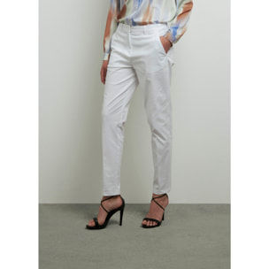 PANTALONE BIANCO CONBIPEL