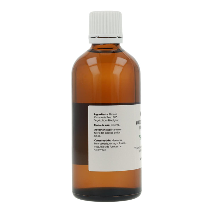 Aceite de Ricino Bio prensado en frío Planeta Huerto 100 ml