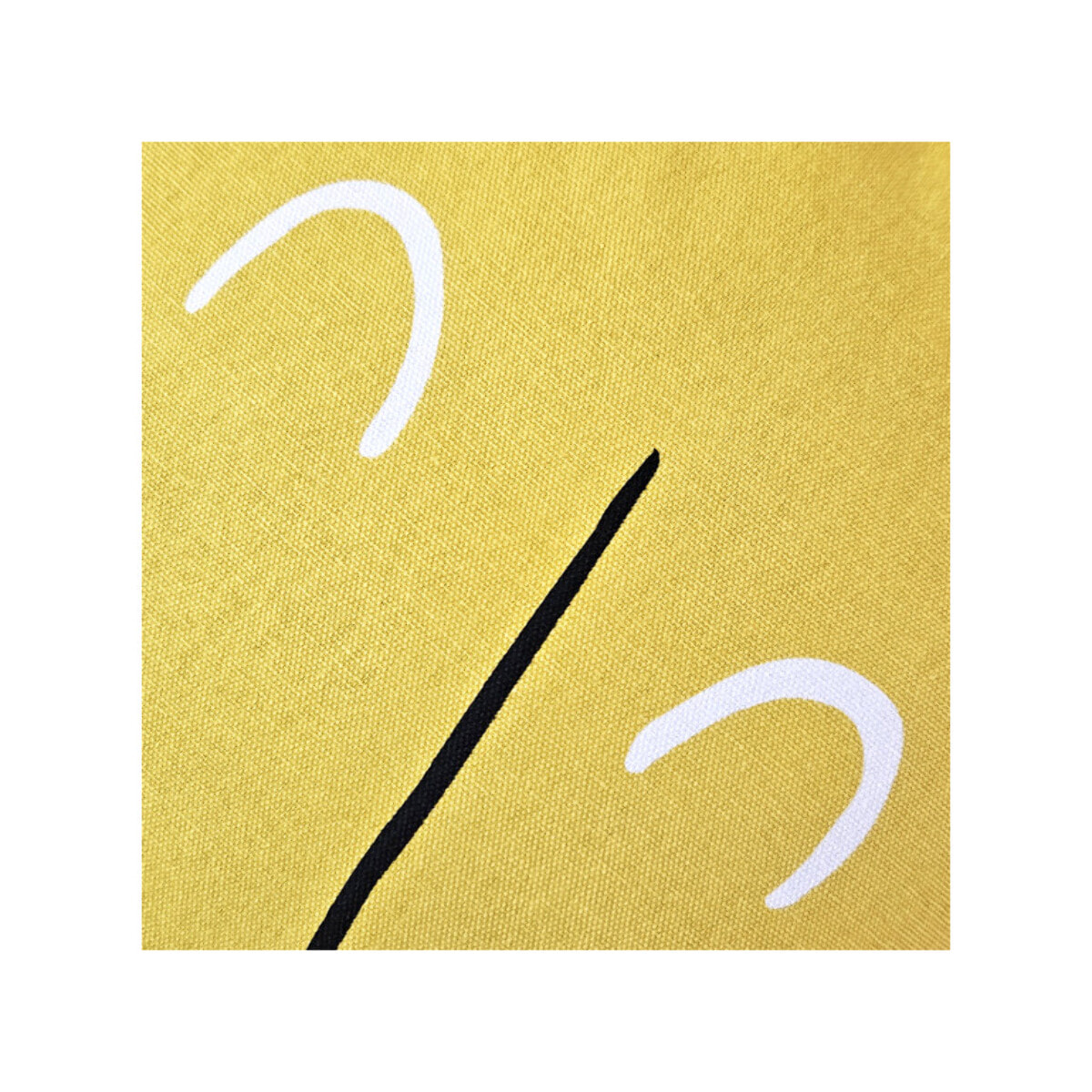 Coussin forme de lune / soleil avec housse amovible en coton - ASTRAL