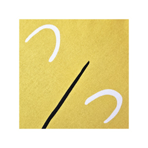 Coussin forme de lune / soleil avec housse amovible en coton - ASTRAL