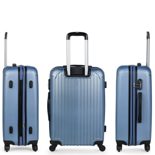 Maleta Itaca Sevron Set 2 Unidades Azul Zafiro