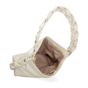 Borsa a spalla da donna - Modello Isara - Vera pelle - 26.0 x 22.0 x 9.0 cm