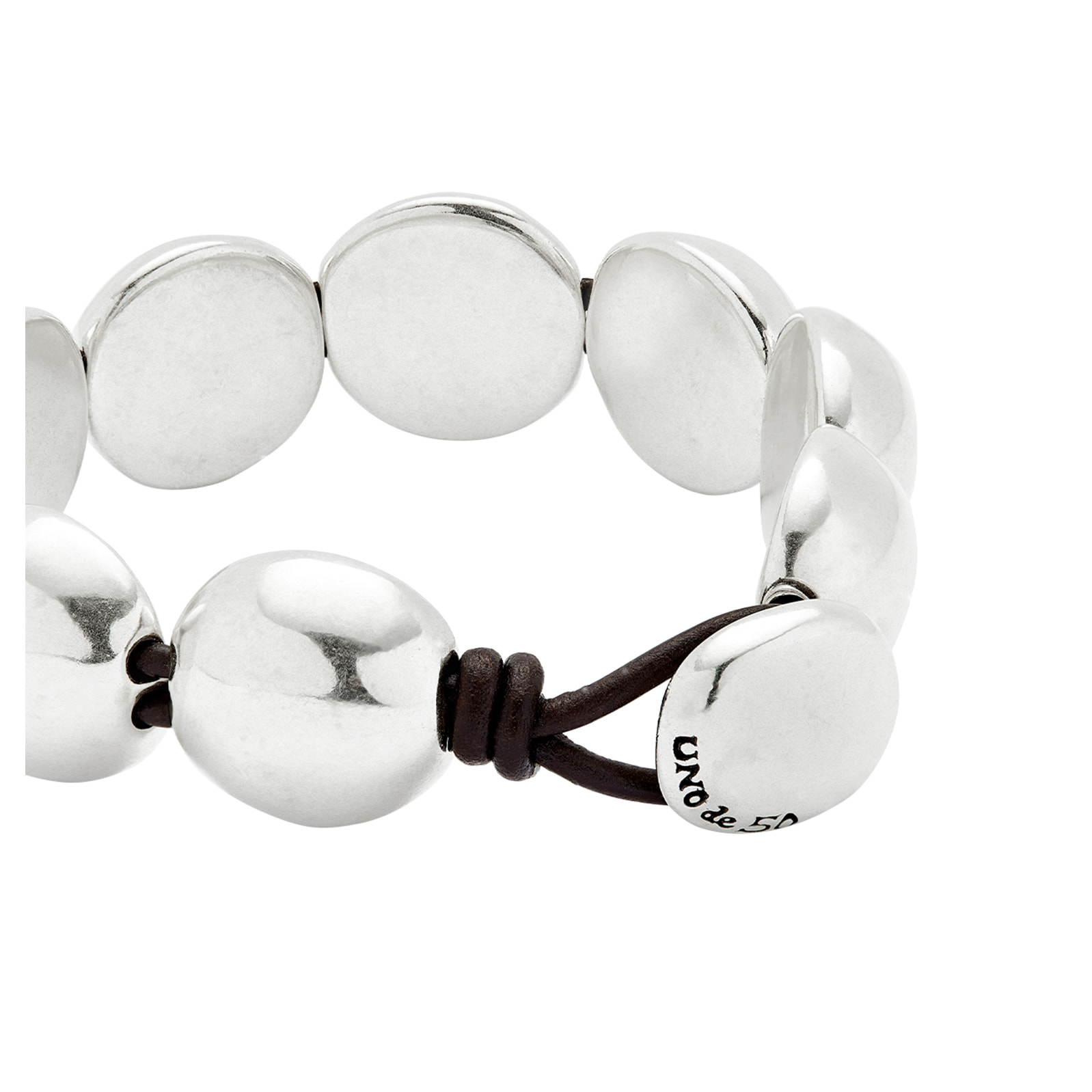 Pulsera SER INTRÉPIDA PLATEADO L