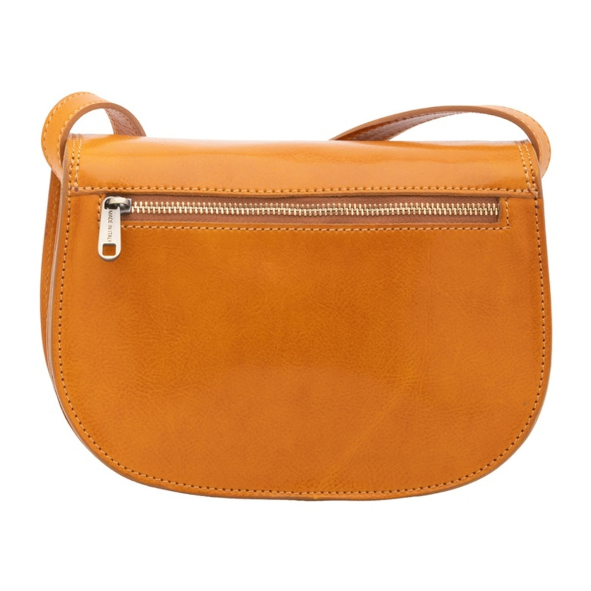 Borsa a tracolla da donna - Modello False - Vera pelle - 24.0 x 17.0 x 11.0 cm
