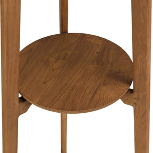 SIXTINE - Porte-manteau en bois de teck recyclé