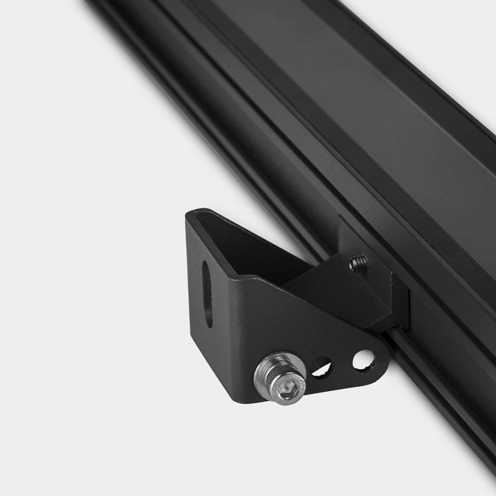 LEDS C4 Sistema Lineal IP65-IP67 Mex Surface Small LED 9.8 RGBW Gris Urbano para Exterior de Pared, Jardín, Terraza