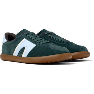 Zapatillas - CAMPER Pelotas Soller - Verde - Cuero Nubuck