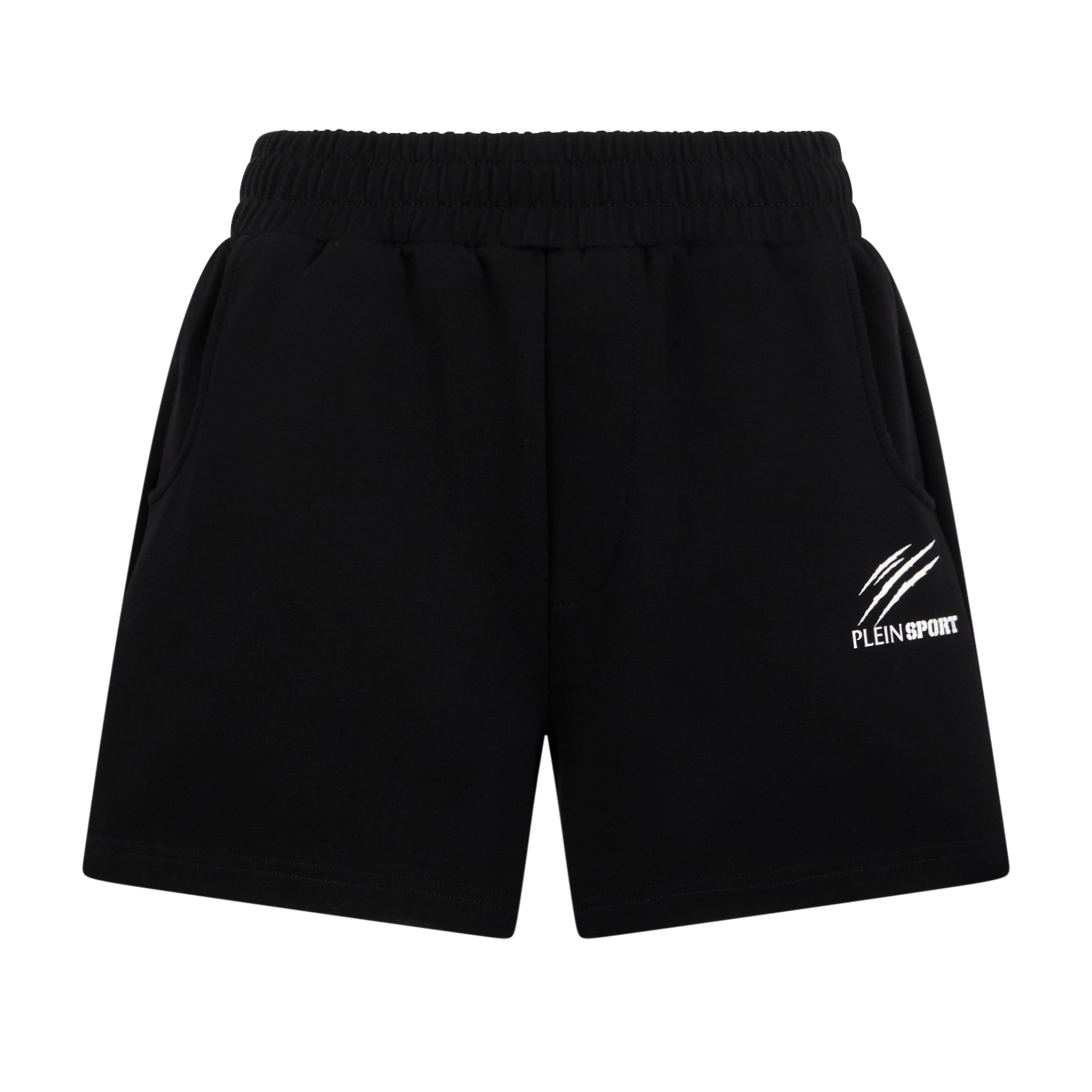 PLEIN SPORT Loose Fit Shorts Icon Scratch