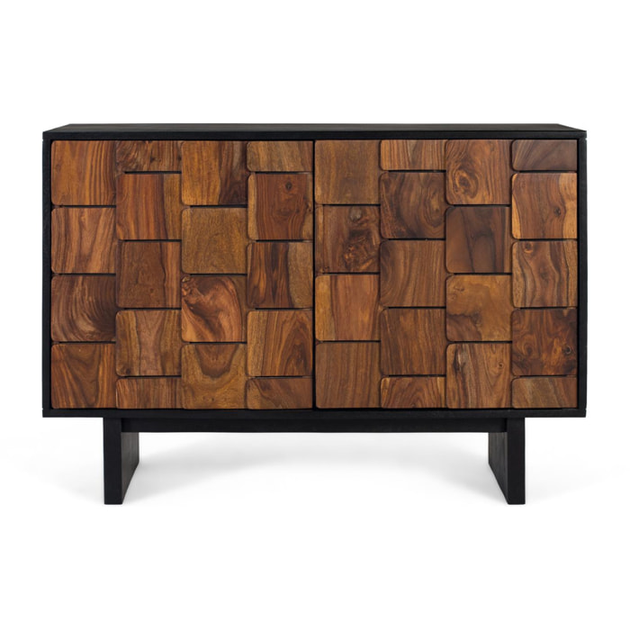 Aparador de Madera de Mango Estilo Rústico Étnico Moderno