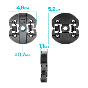 Kit Frizione Completo Per Motosega 25Cc - Frizione + Campana Frizione Ricambio Compatibile Frizione+Tamburo Frizione Per Motoseghe 25Cc