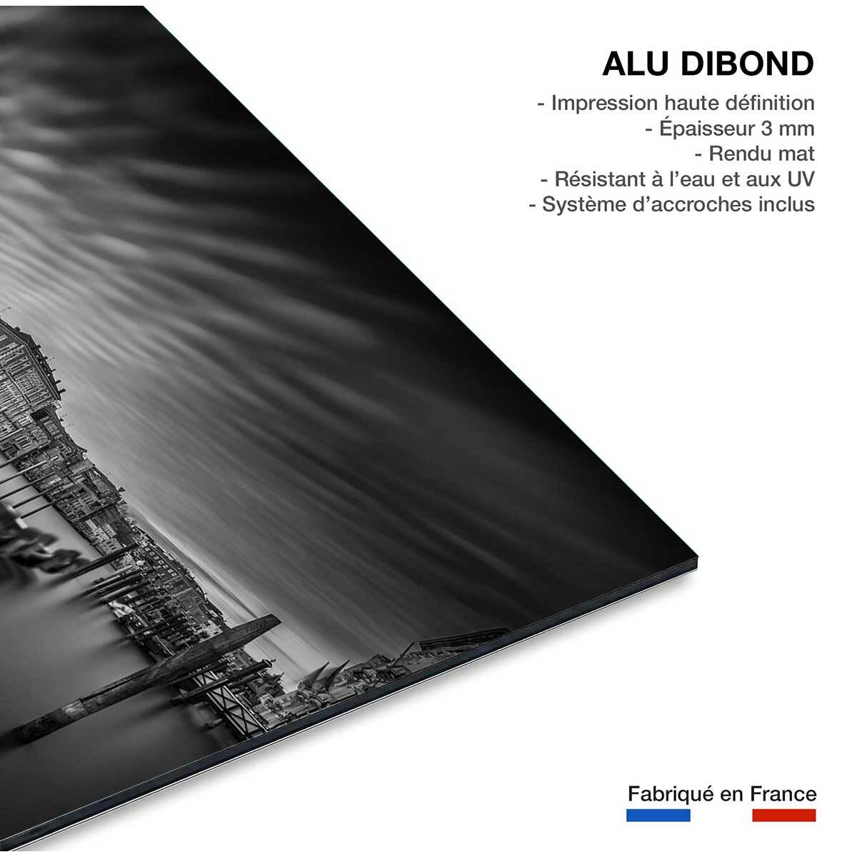 Tableau ville Les canaux de Venise Tableau alu Dibond