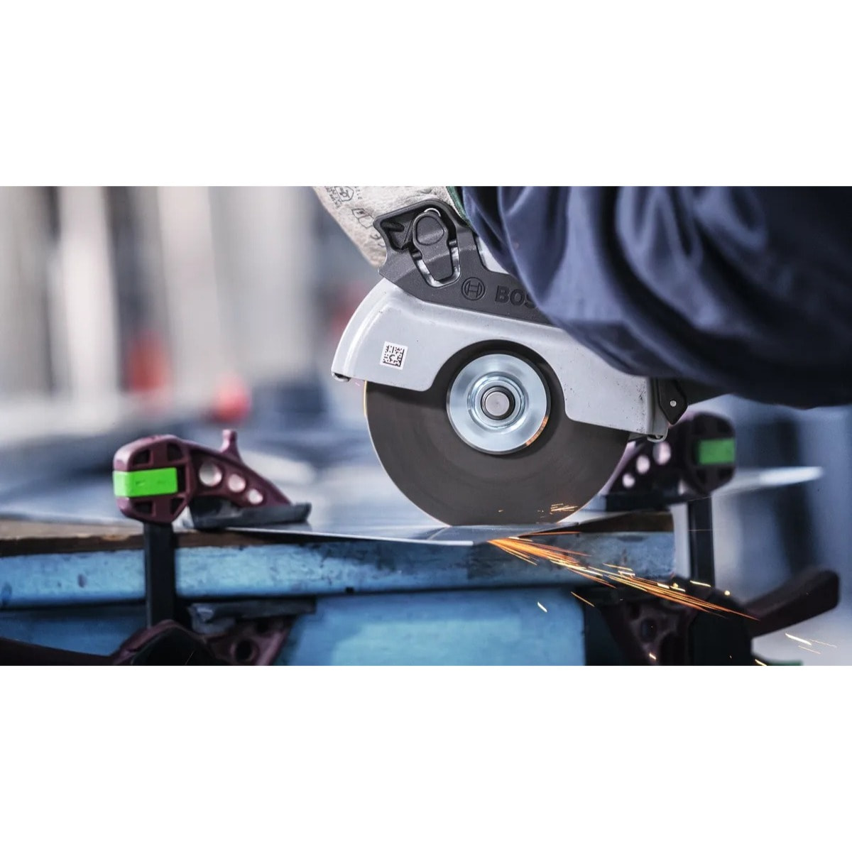 Disque à tronçonner PRO à moyeu standard plat pour acier inoxydable et métal - 125 x 1 x 22,23 mm - BOSCH - 2608603171