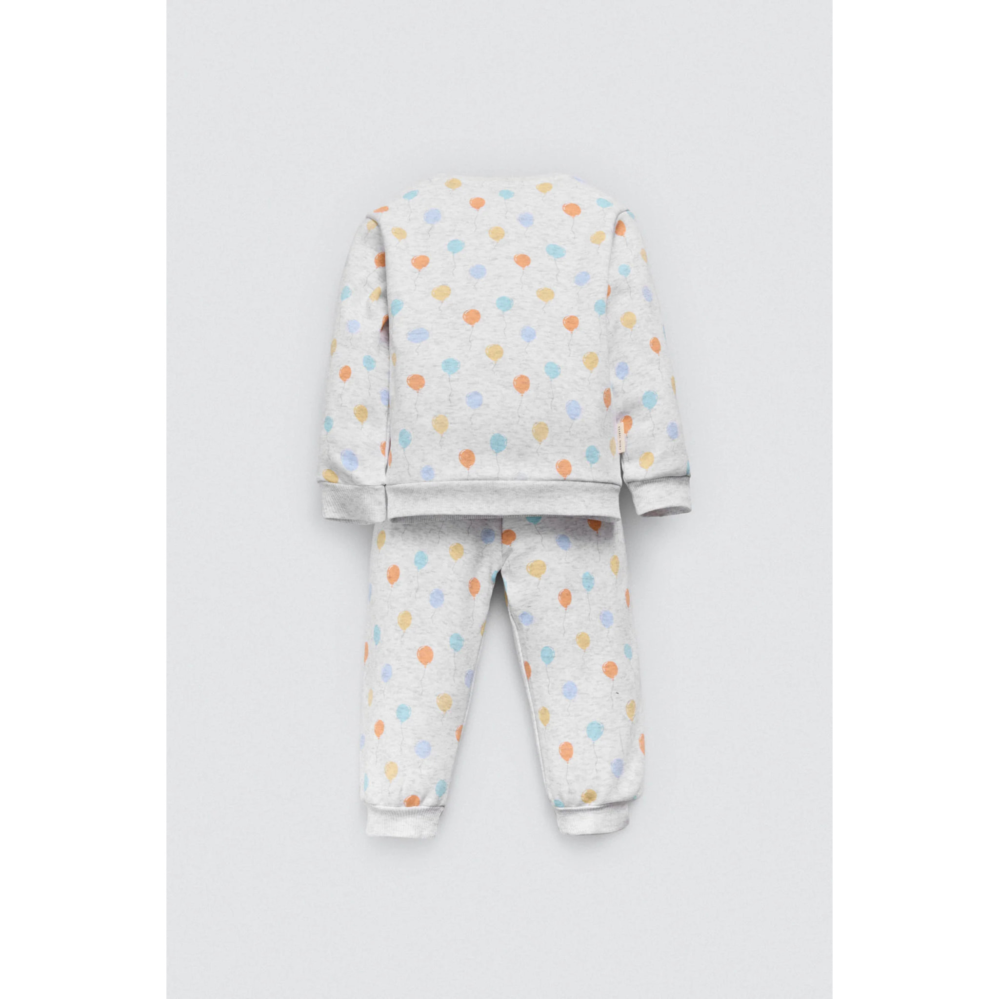 Set felpa e jogger per neonato con palloncini