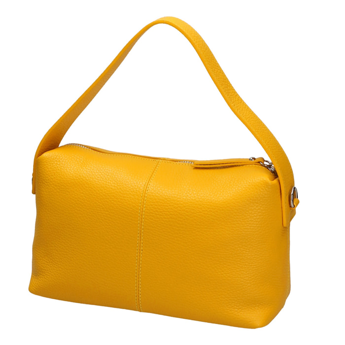 Borsa a mano da donna - Modello Iolanda - Vera pelle - 29.0 x 23.0 x 17.0 cm