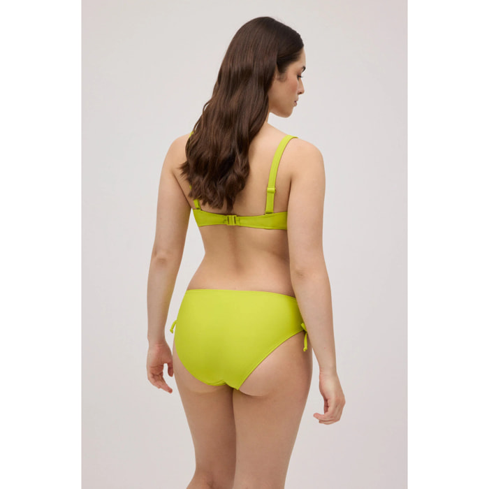 Slip bikini blu riducente