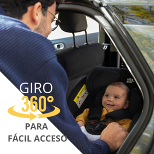 Silla Auto 0123 giratoria 360º modelo Alea