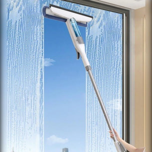 Limpiador de ventanas 3 en 1 con depurador de aerosol
