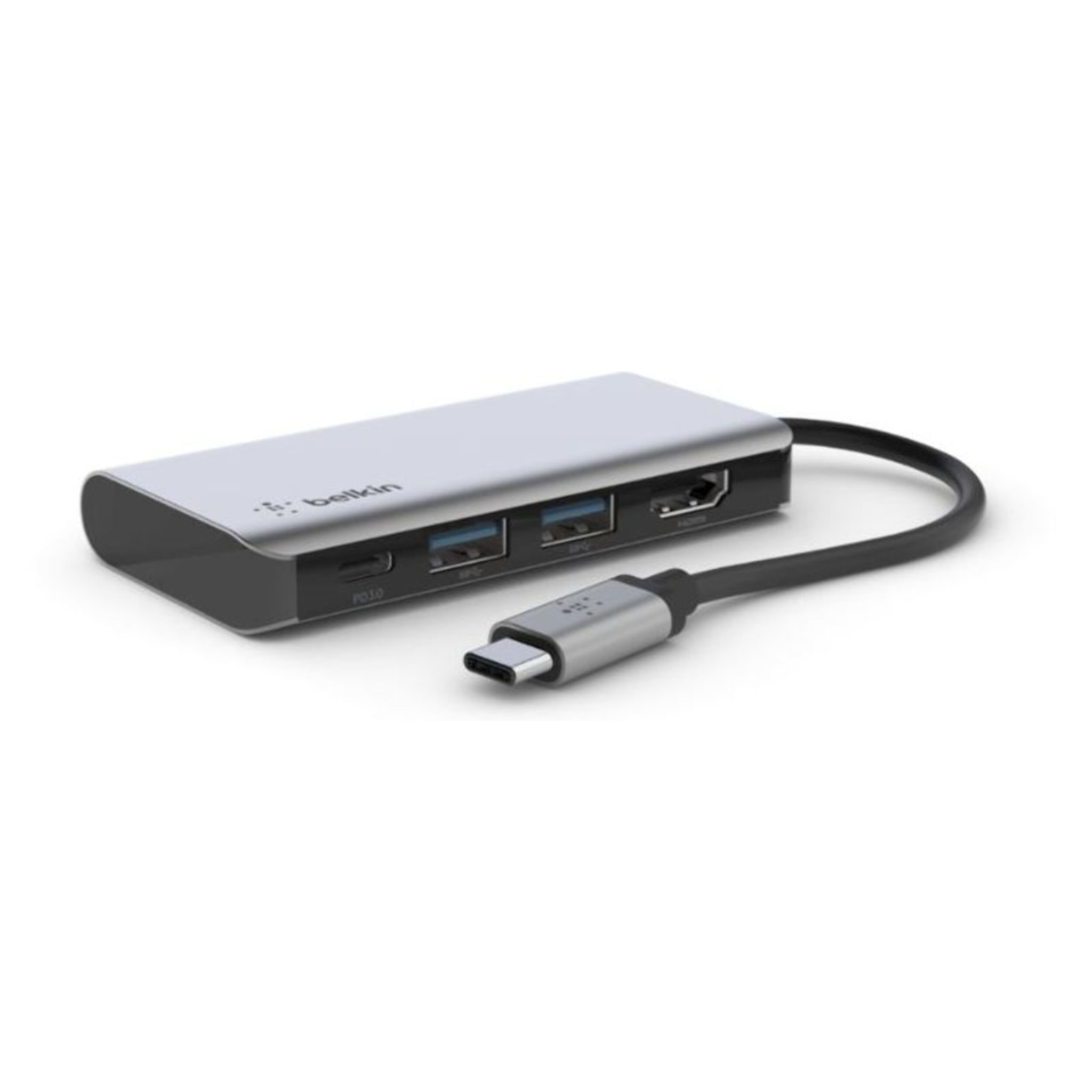 Adaptateur USB C BELKIN USB-C multiport 4-en-1
