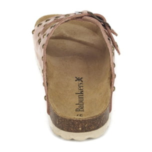 SANDALIA RIBADEO BABUNKERS ROSA