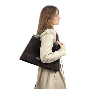 Bolso de Hombro Cheval Firenze Capri F/W Marrón Oscuro