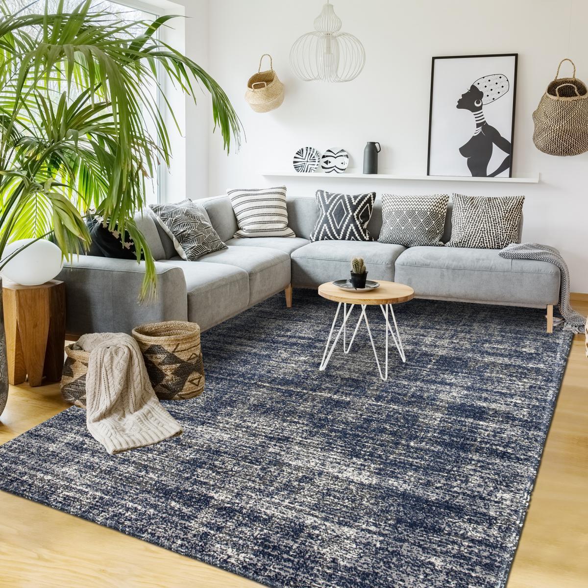 Tapis kilim tissé motif simple JOVU