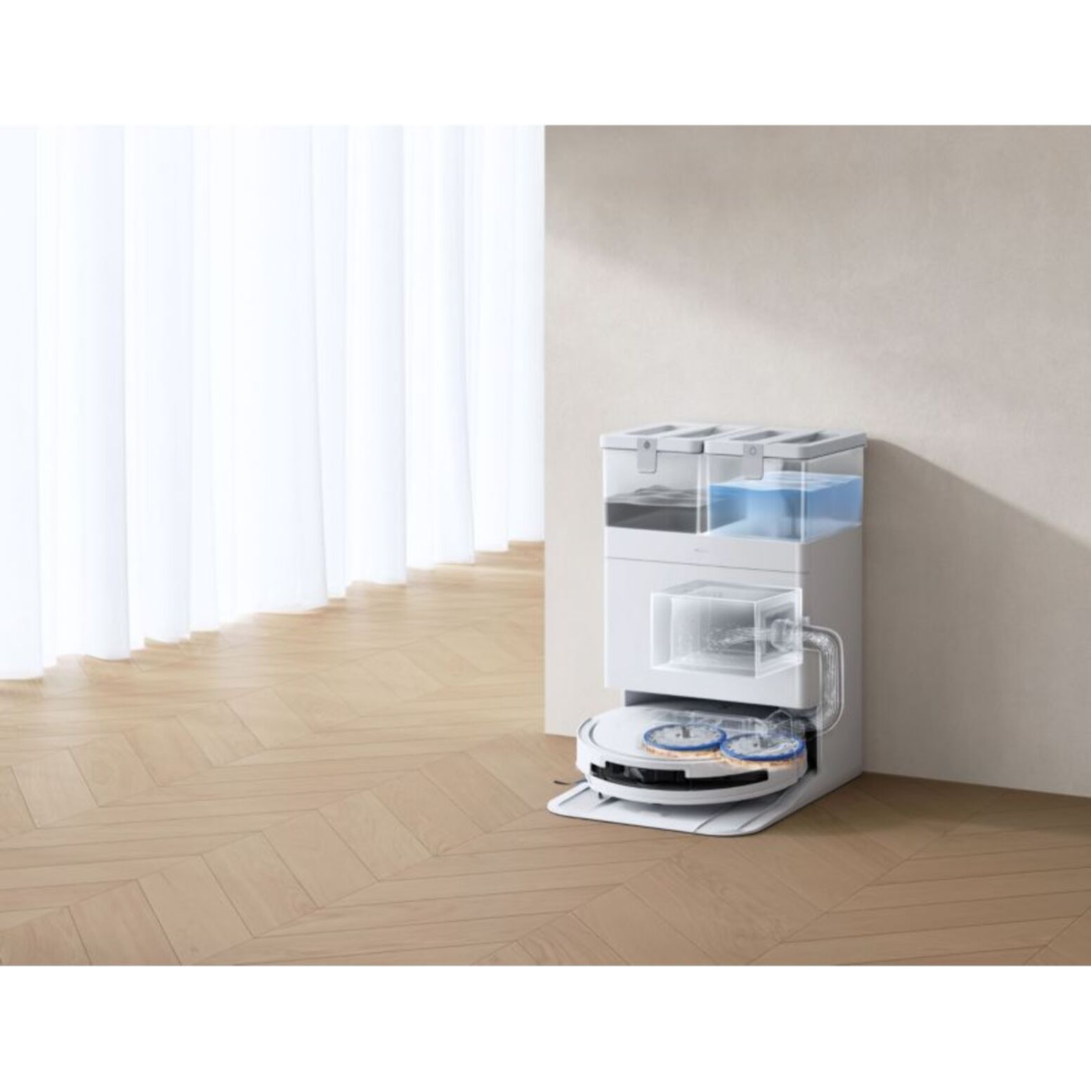 Aspirateur robot ECOVACS Deebot T50 Omni White EU
