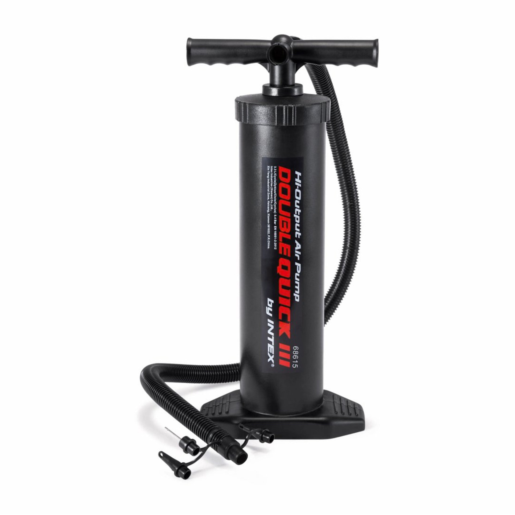 Intex Pompa Manuale Double Quick Grande, 45 cm