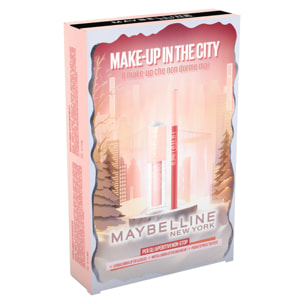 Confezione Regalo Natale Make Up in The City con Lifter Gloss Ice 002 + Matita Labbra Big Lift 07 + Pochette