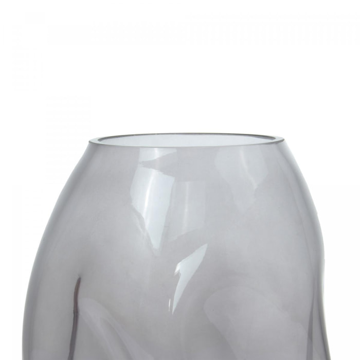 Vase soufflé à la bouche en verre LIHO