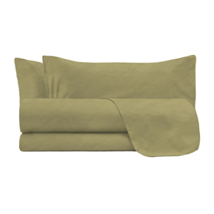 COMPLETO LETTO WATER WASHED, 100% Microfibra, No Stiro - OCRA