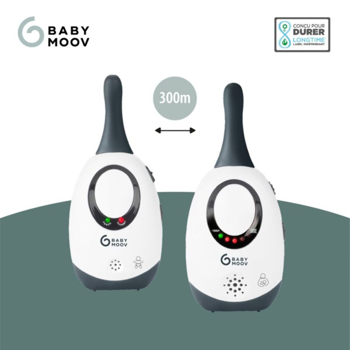 Babyphone BABYMOOV Simply care new color