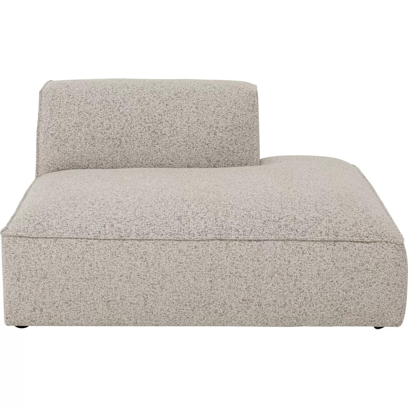 Méridienne droite canapé Casanova gris Kare Design