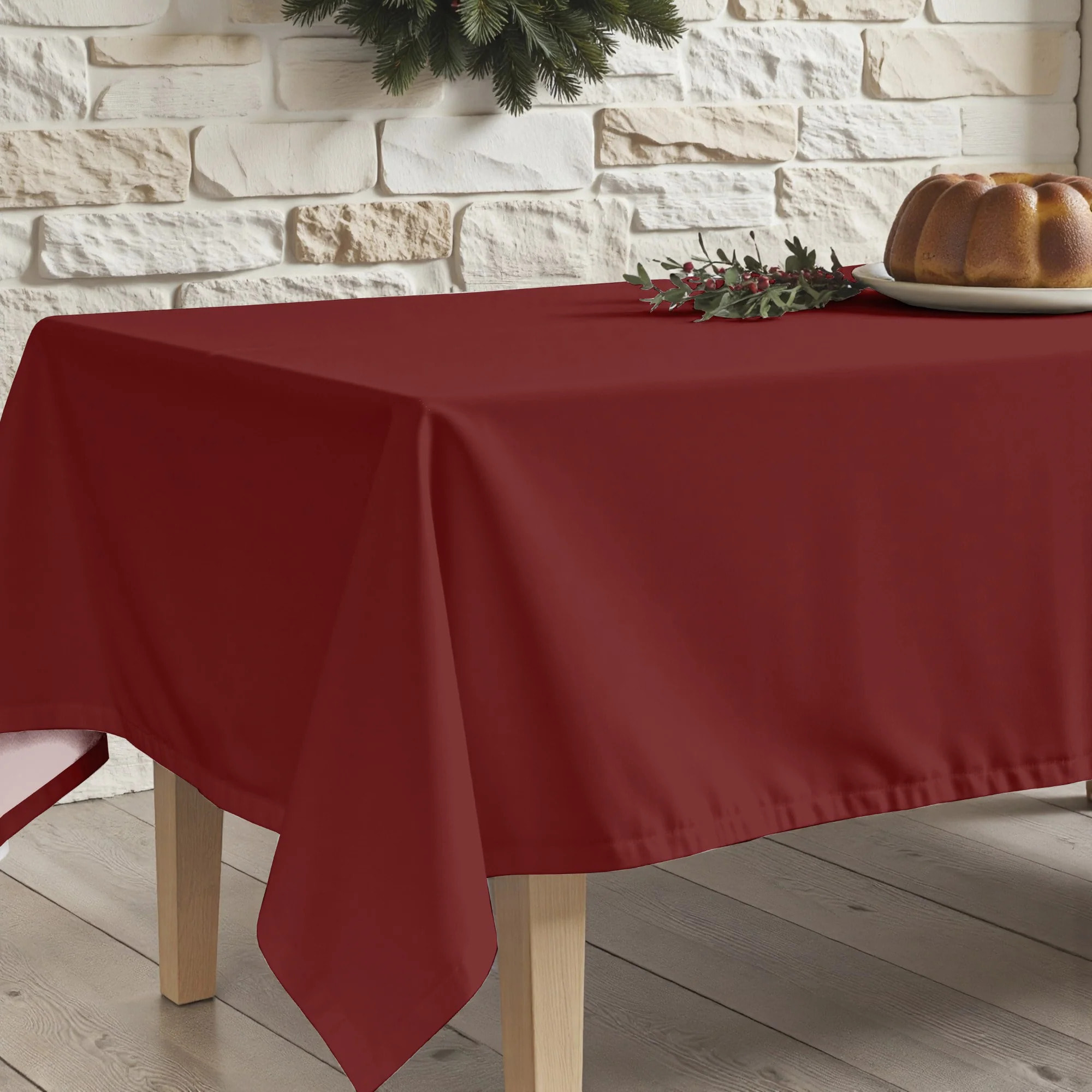 Nappe anti-taches Rojo Uni