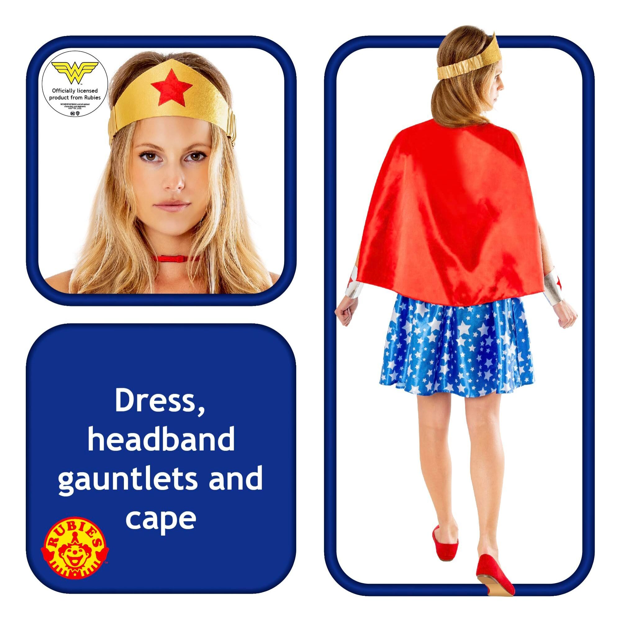 DISFRAZ WONDER WOMAN DELUXE AD