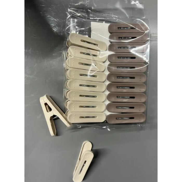 Lot de 20 pinces à linge Essential Cup+