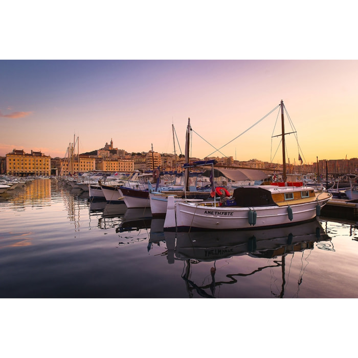 Tableau, le vieux port Tableau plexiglas