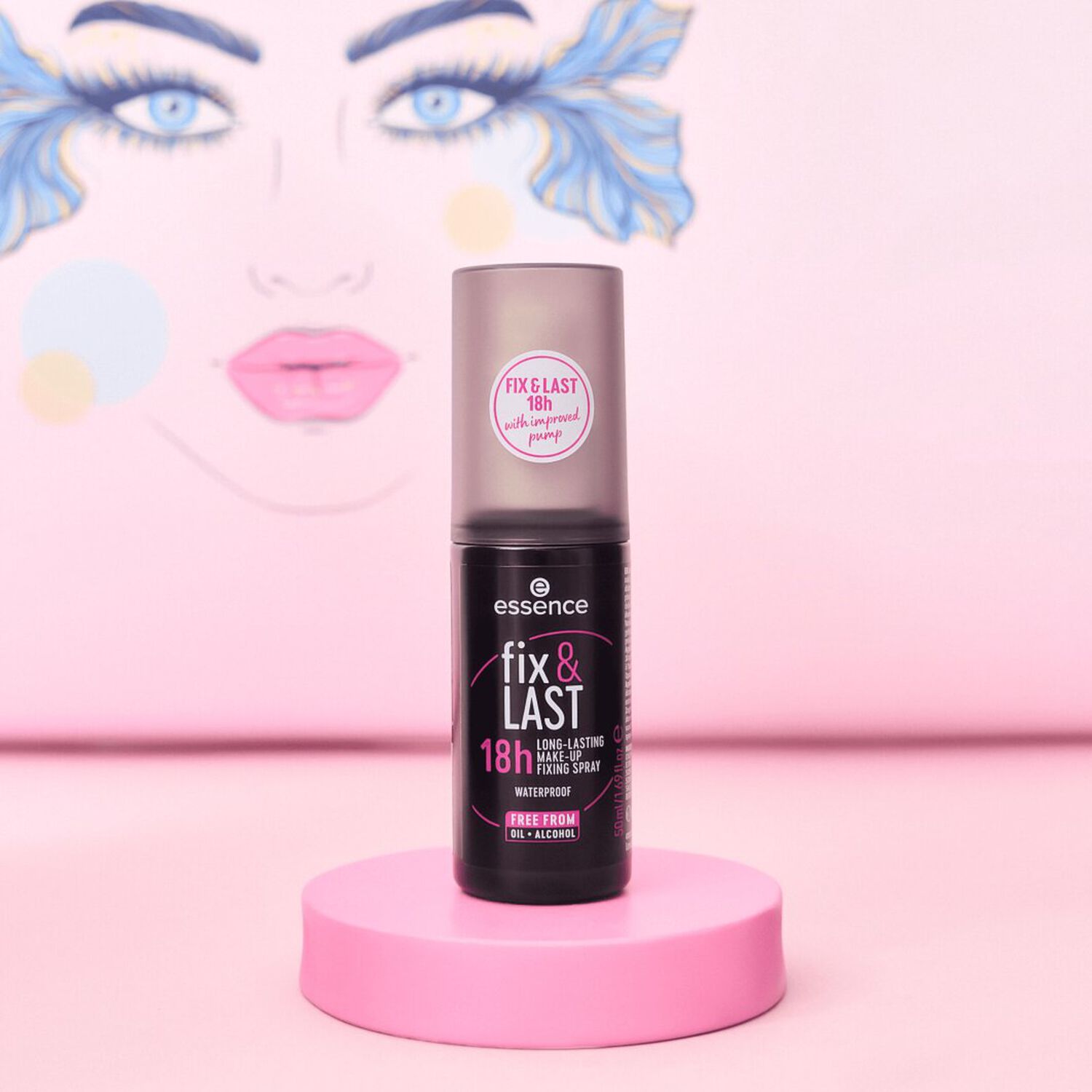 Fix & Last - spray fixateur tenue 18h 50 ml