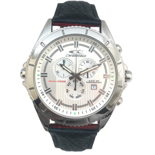 Reloj Chronotech CT7636L-02 Hombre Analogico Cuarzo con Correa de Piel