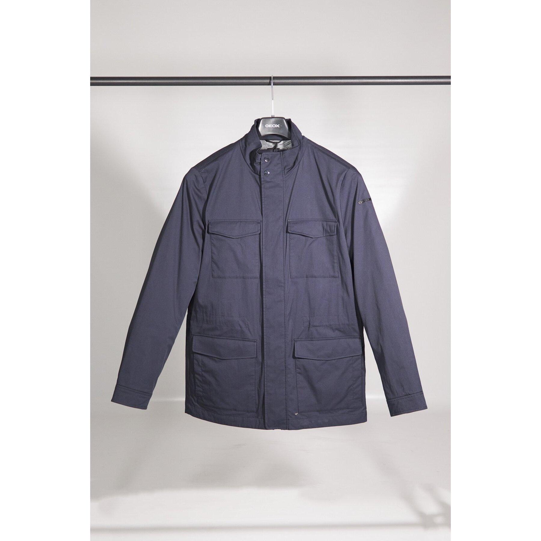 Chaquetas Hombre de la marca GEOX  modelo M EOLO FIELD JKT AZUL