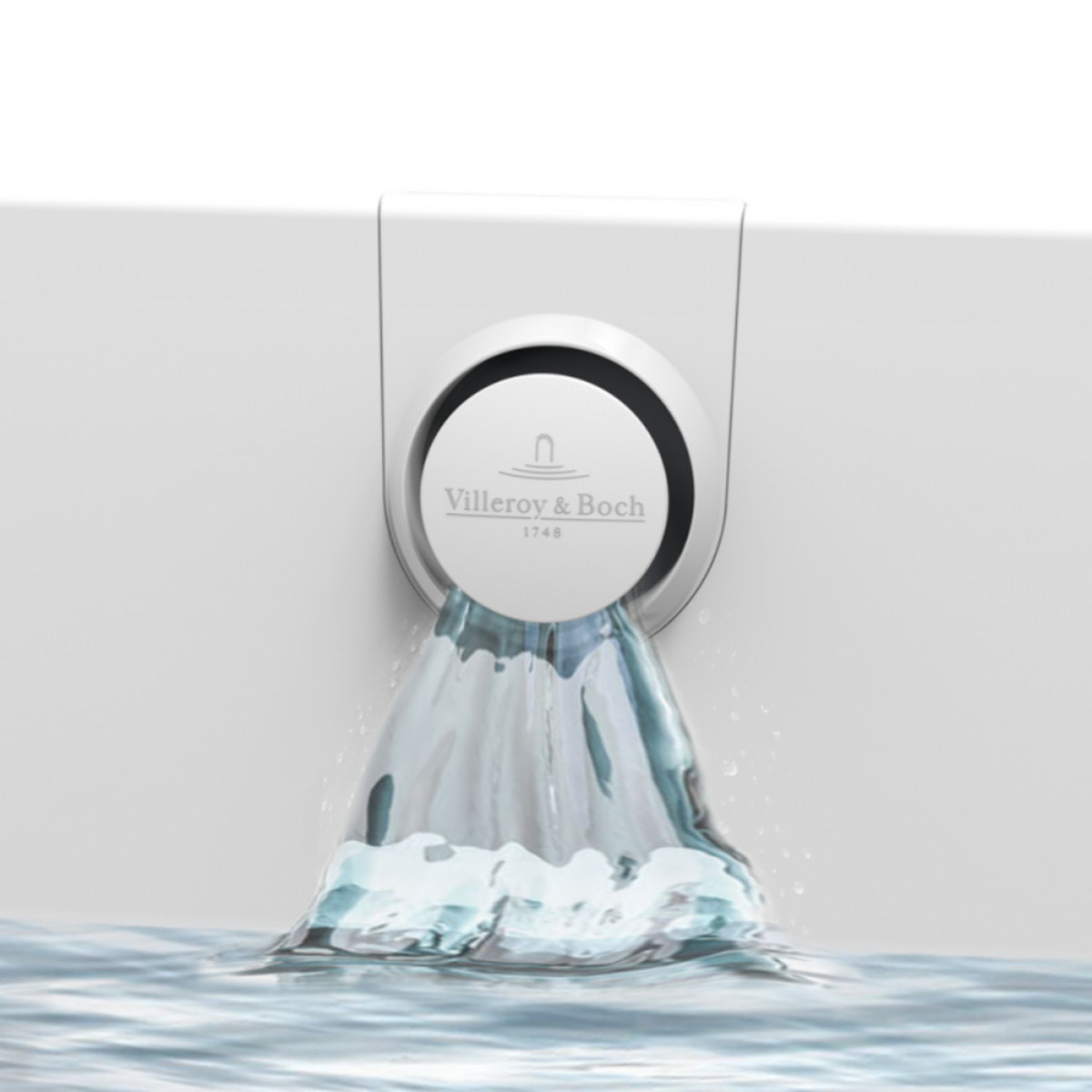 Baignoire droite 170 x 75 VILLEROY & BOCH Oberon 2.0 blanc mat