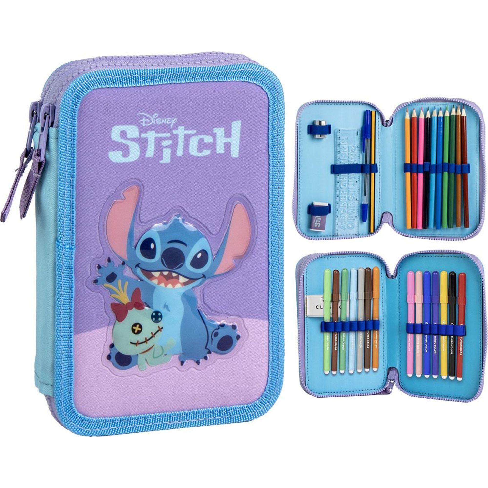 Plumier Con Accesorios Stitch
