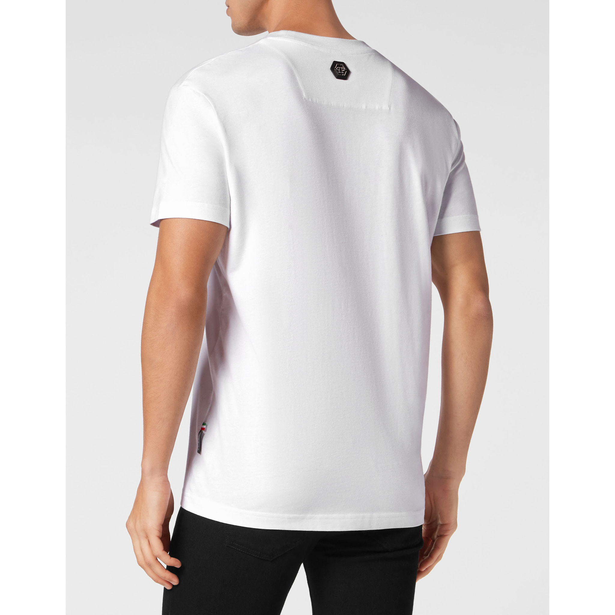 PHILIPP PLEIN T-shirt girocollo a maniche corte SKULL