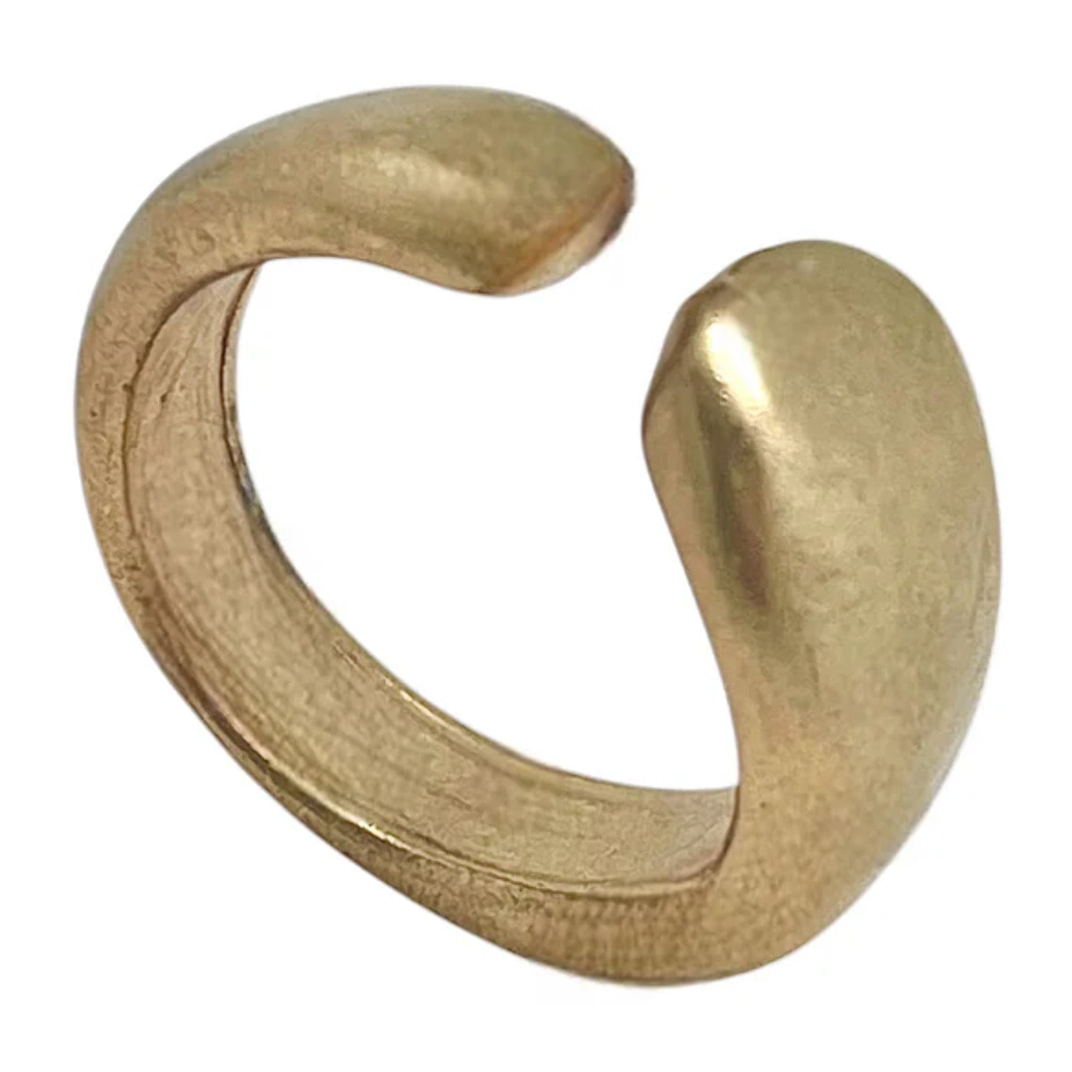 Anillo Insólito dorado chapado-latón