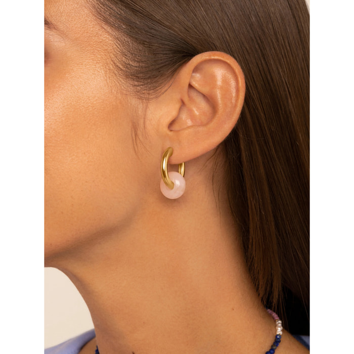 Orecchino Carmen True Rose Placcato Oro