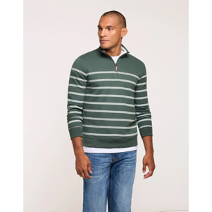 Sudadera Rayas Caqui - Reach