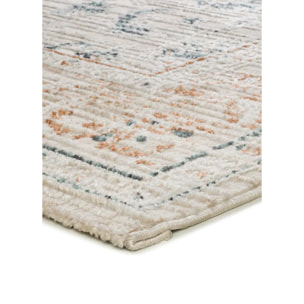 KEOPS Alfombra vintage con relieve multicolor, varias medidas disponibles.