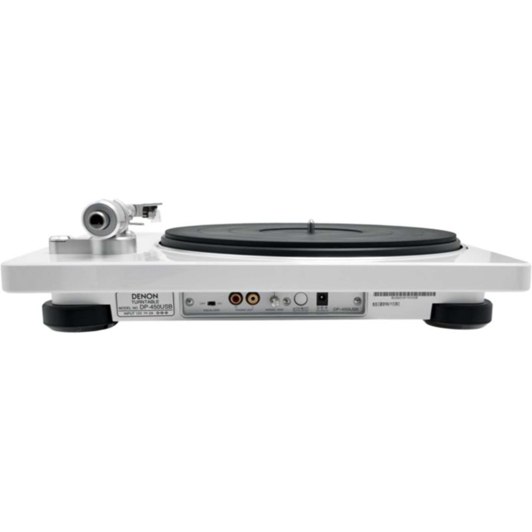 Platine vinyle DENON DP450USB Blanche