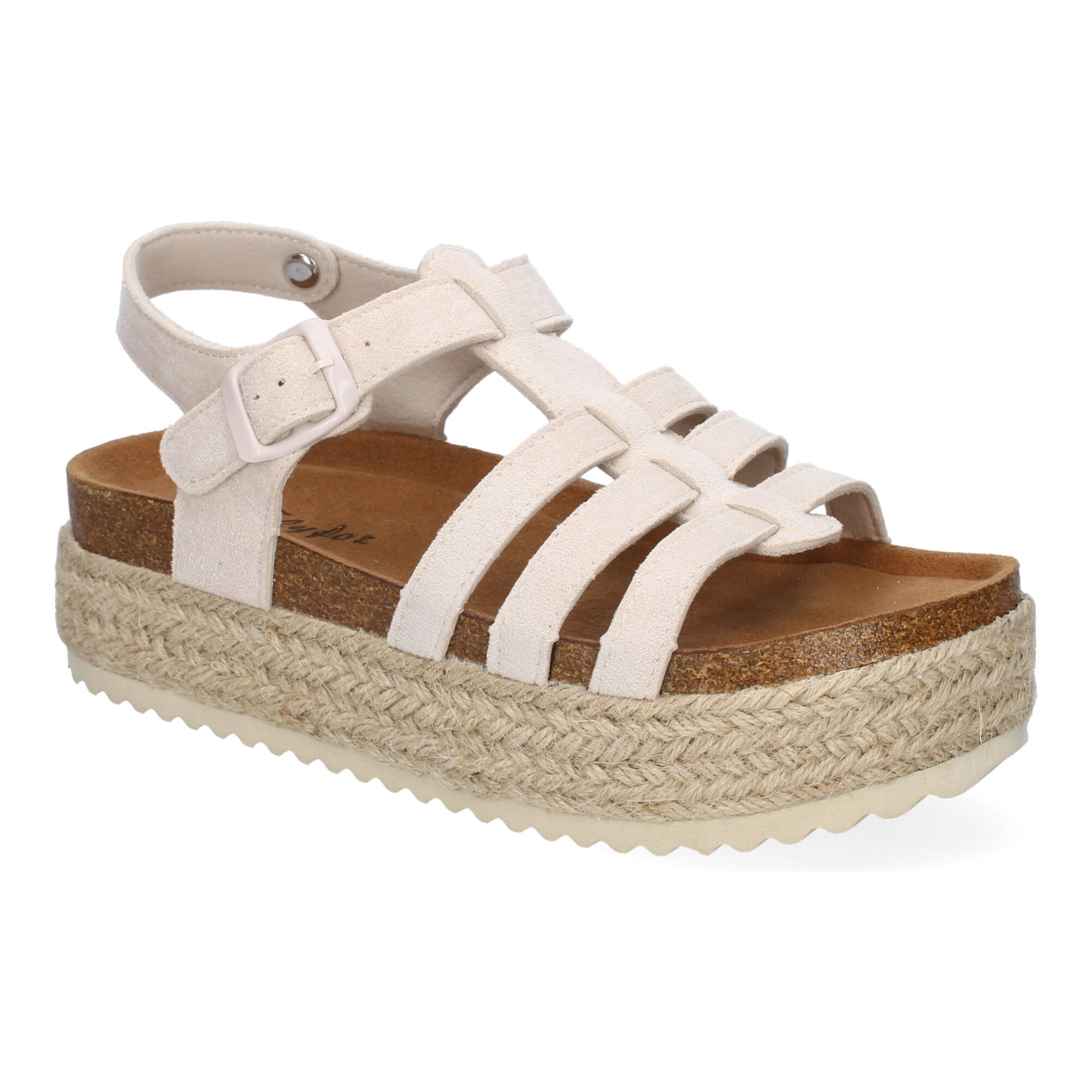 Sandalias con Plataforma de Yute para Mujer, Comodas y Elegantes, Diseño Moderno